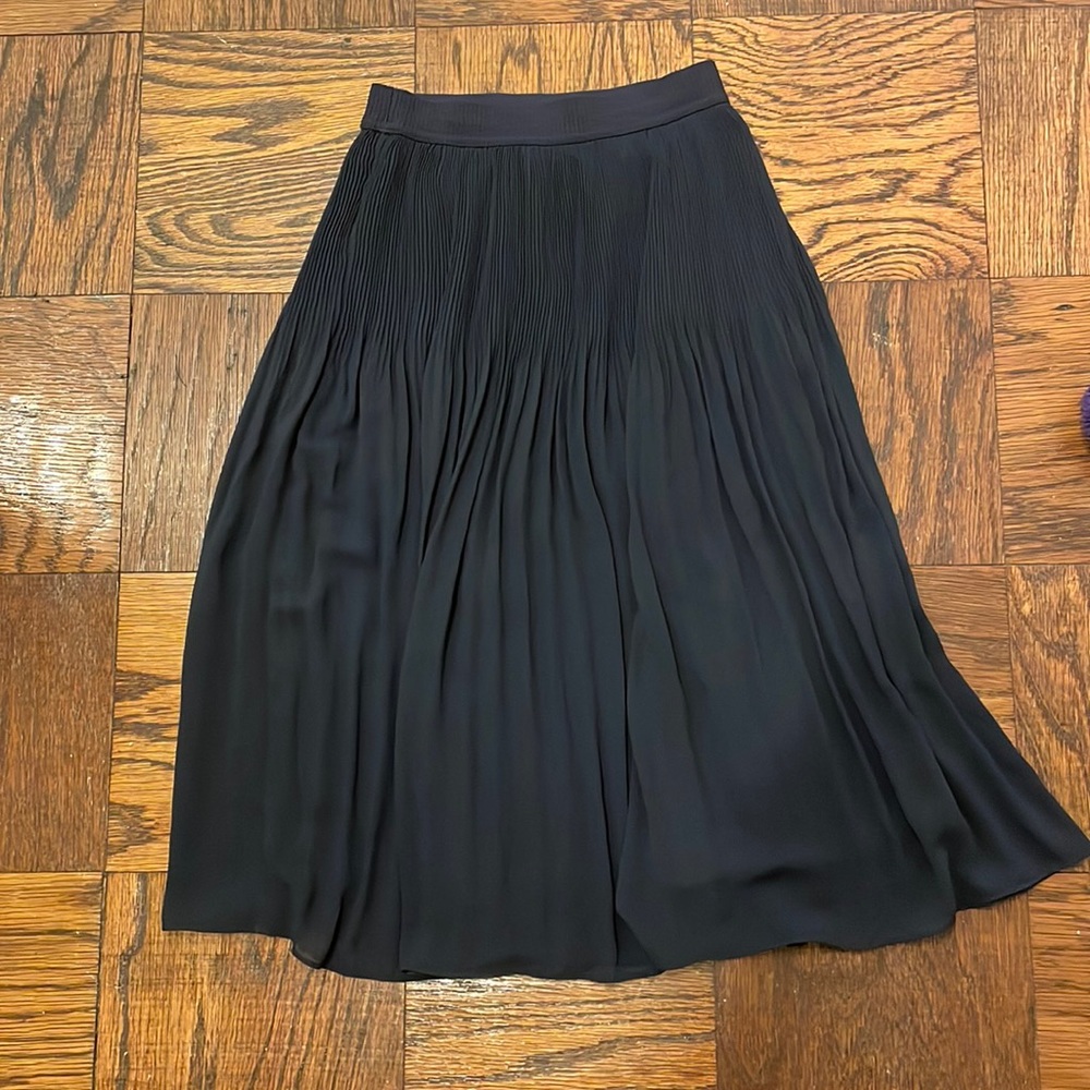 H and m chiffon midi skirt new
